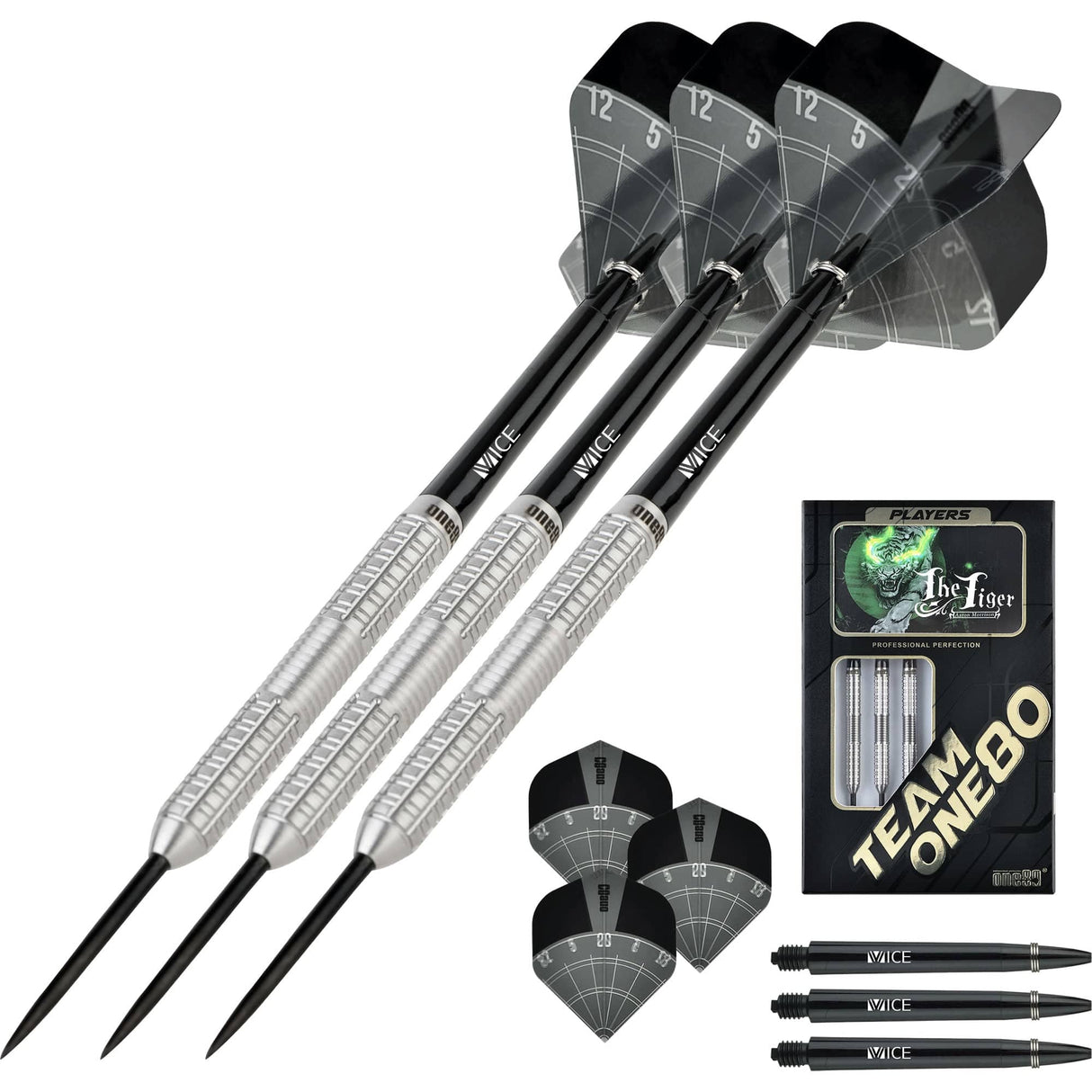 One80 Aaron Morrison Darts - Steel Tip - The Tiger 22g