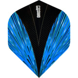 One80 Dart Flights - 100 Micron - Collage Flight - No2 - Std Blue