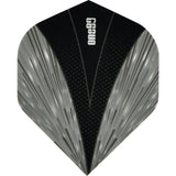 One80 Dart Flights - 100 Micron - Collage Flight - No2 - Std Grey