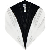 One80 Dart Flights - 100 Micron - Collage Flight - No2 - Std White