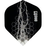 One80 Dart Flights - 100 Micron - Charge Flight - No2 - Std Grey