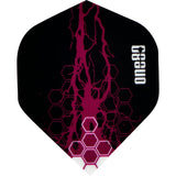 One80 Dart Flights - 100 Micron - Charge Flight - No2 - Std Purple