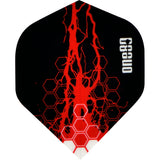 One80 Dart Flights - 100 Micron - Charge Flight - No2 - Std Red