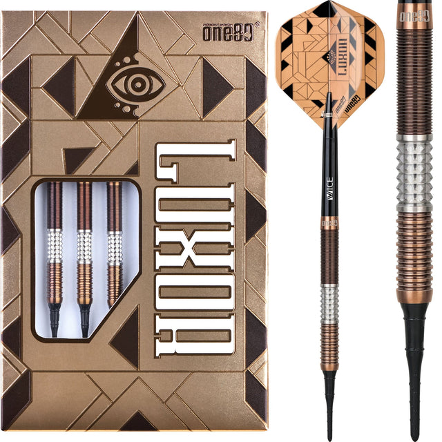 One80 Luxor Alpha Darts - Soft Tip - Bronze 18g