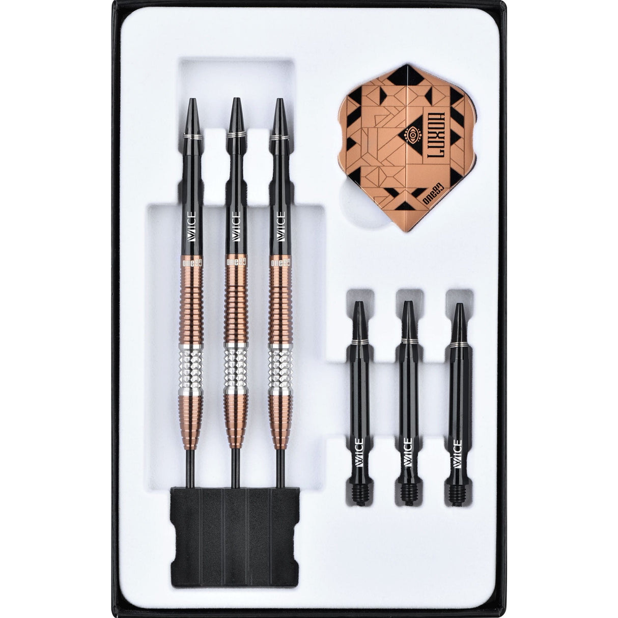 One80 Luxor Gamma Darts - Steel Tip - Bronze