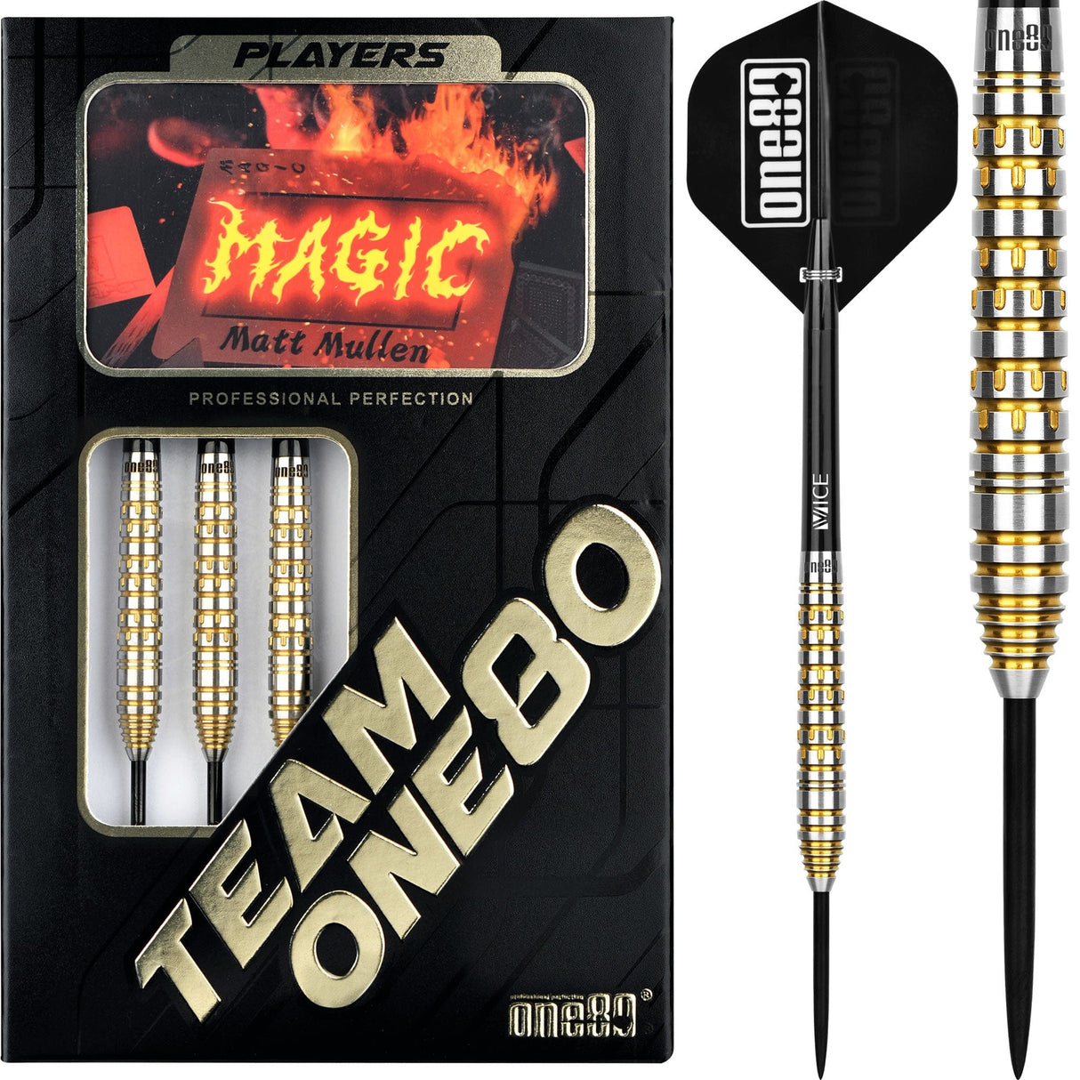 One80 Matt Mullen Darts - Steel Tip - Magic - Signature - 23g 23g