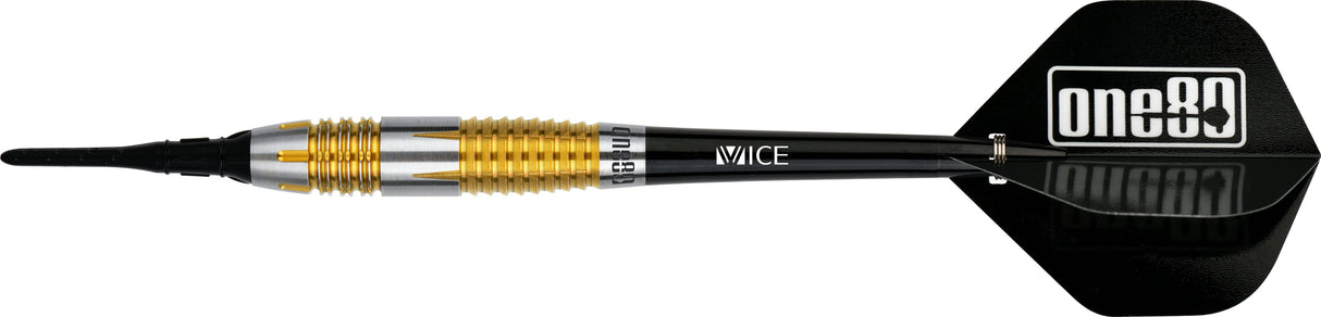 One80 Peter Machin Darts - Soft Tip - Signature - V2 - Gold - 18g 18g