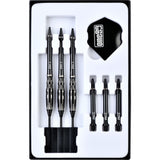 One80 Saori Miymoto Darts - Steel Tip - Rafale - Signature - Black - 21g 21g