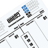 One80 Tournament Scoreboard - Marker Board - Dry Wipe - 60x44cm - Whiteboard