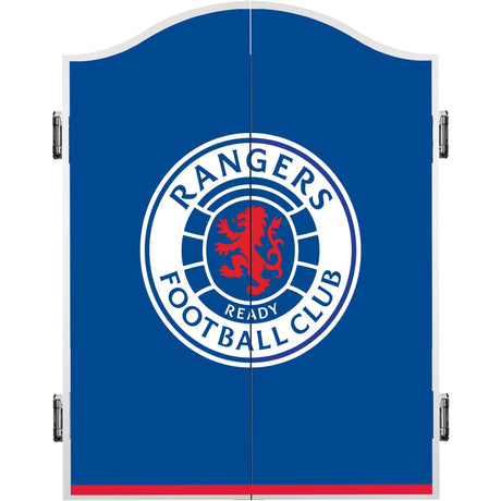 Rangers FC Dartboard Cabinet - Official Licensed - RFC - C2 - Crest