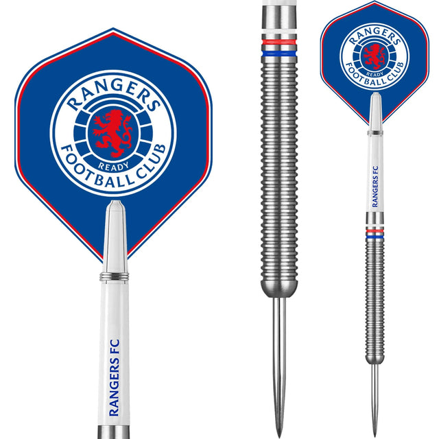 Rangers FC Darts - Steel Tip Tungsten - Official Licensed - RFC - 24g 24g